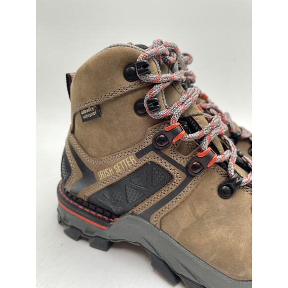 Irish Setter CROSBY 6" 83214 Women's NEW Safety-Toe Work Boot Brown US Size 5B - Picture 3 of 11